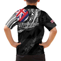 Personalised Hawaii Prince Kuhio Family Matching Mermaid Dress and Hawaiian Shirt Hawaiian Maile Lei
