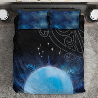 New Zealand Matariki Bedding Set Pleiades Star Cluster Blue Galaxy