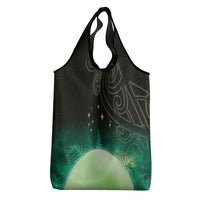New Zealand Matariki Grocery Bag Pleiades Star Cluster Green Galaxy LT05 - Polynesian Pride