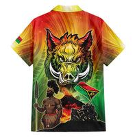 Vanuatu July 30th 1980 Family Matching Short Sleeve Bodycon Dress and Hawaiian Shirt Happy Independence Day - Polynesian Pride