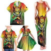 Vanuatu July 30th 1980 Family Matching Tank Maxi Dress and Hawaiian Shirt Happy Independence Day - Polynesian Pride