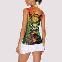 Vanuatu July 30th 1980 Women Sleeveless Polo Shirt Happy Independence Day - Polynesian Pride