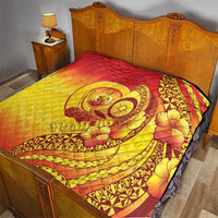Vanuatu 46 Yia Indipendens Anivesari Quilt Tamtam Drum With Boar Tusk LT05 - Polynesian Pride