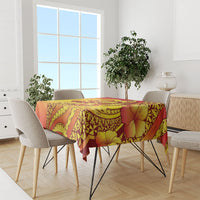 Vanuatu 46 Yia Indipendens Anivesari Tablecloth Tamtam Drum With Boar Tusk LT05 - Polynesian Pride