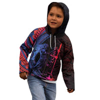 Samoan Pride Kid Hoodie The Tui Manua - Polynesian Pride