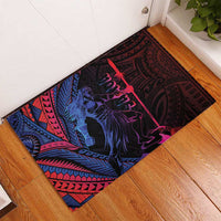 Samoan Pride Rubber Doormat The Tui Manua - Polynesian Pride