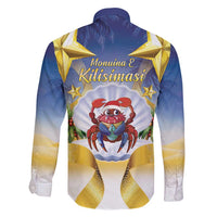 Niue Christmas Family Matching Puletasi and Hawaiian Shirt Seashell Santa Beach Vibes - Polynesian Pride