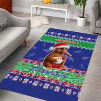 New Zealand Christmas Area Rug Have Yourself A Kiwi-tastic Christmas - Polynesian Pride