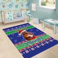 New Zealand Christmas Area Rug Have Yourself A Kiwi-tastic Christmas - Polynesian Pride