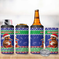 New Zealand Christmas 4 in 1 Can Cooler Tumbler Have Yourself A Kiwi-tastic Christmas - Polynesian Pride