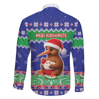 New Zealand Christmas Family Matching Short Sleeve Bodycon Dress and Hawaiian Shirt Have Yourself A Kiwi-tastic Christmas - Polynesian Pride