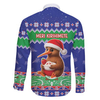 New Zealand Christmas Family Matching Summer Maxi Dress and Hawaiian Shirt Have Yourself A Kiwi-tastic Christmas - Polynesian Pride