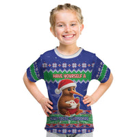 New Zealand Christmas Kid T Shirt Have Yourself A Kiwi-tastic Christmas - Polynesian Pride