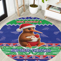 New Zealand Christmas Round Carpet Have Yourself A Kiwi-tastic Christmas - Polynesian Pride