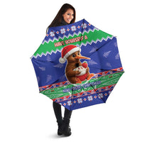 New Zealand Christmas Umbrella Have Yourself A Kiwi-tastic Christmas - Polynesian Pride