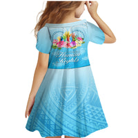 Universal Human Rights Month Family Matching Mermaid Dress and Hawaiian Shirt Polynesian Style LT05 - Polynesian Pride