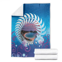 New Zealand Matapouri Beach Landscape Blanket