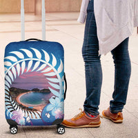New Zealand Matapouri Beach Landscape Luggage Cover