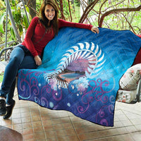 New Zealand Matapouri Beach Landscape Quilt LT05 - Polynesian Pride