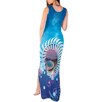 New Zealand Matapouri Beach Landscape Tank Maxi Dress LT05 - Polynesian Pride