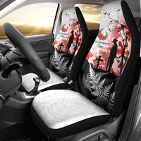 Kei Wareware Tatou New Zealand ANZAC Day Car Seat Cover Lest We Forget LT05 - Polynesian Pride