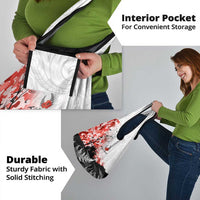 Kei Wareware Tatou New Zealand ANZAC Day Grocery Bag Lest We Forget