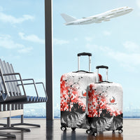 Kei Wareware Tatou New Zealand ANZAC Day Luggage Cover Lest We Forget LT05 - Polynesian Pride