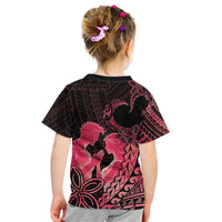 Alofa Samoa Valentine Red Kid T Shirt Love Is The Greatest Thing LT05 - Polynesian Pride