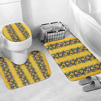 Aloha Hawaii Mardi Gras Bathroom Set Gold Style