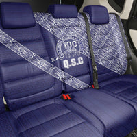 Tonga Queen Salote College Back Car Seat Cover 100 Years Anniversary Navy Color