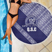 Tonga Queen Salote College Beach Blanket 100 Years Anniversary Navy Color