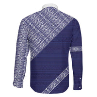 Tonga Queen Salote College Family Matching Mermaid Dress and Hawaiian Shirt 100 Years Anniversary Navy Color