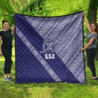 Tonga Queen Salote College Quilt 100 Years Anniversary Navy Color