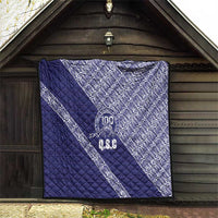 Tonga Queen Salote College Quilt 100 Years Anniversary Navy Color