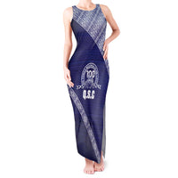 Tonga Queen Salote College Tank Maxi Dress 100 Years Anniversary Navy Color LT05 Women Navy - Polynesian Pride