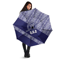 Tonga Queen Salote College Umbrella 100 Years Anniversary Navy Color LT05 - Polynesian Pride