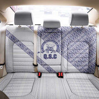 Tonga Queen Salote College Back Car Seat Cover 100 Years Anniversary White Color LT05 - Polynesian Pride