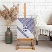 Tonga Queen Salote College Canvas Wall Art 100 Years Anniversary White Color