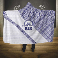 Tonga Queen Salote College Hooded Blanket 100 Years Anniversary White Color