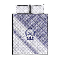 Tonga Queen Salote College Quilt Bed Set 100 Years Anniversary White Color