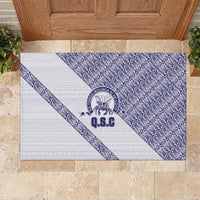Tonga Queen Salote College Rubber Doormat 100 Years Anniversary White Color
