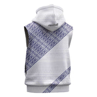Tonga Queen Salote College Sleeveless Hoodie 100 Years Anniversary White Color LT05 - Polynesian Pride