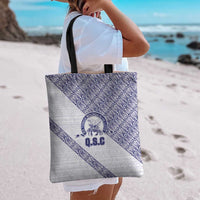 Tonga Queen Salote College Tote Bag 100 Years Anniversary White Color LT05 - Polynesian Pride