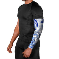 Polynesia Paisley Arm Sleeves Mix Navy Polynesian Pattern - Polynesian Pride