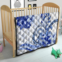 Polynesia Paisley Quilt Mix Navy Polynesian Pattern