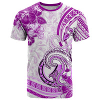 Polynesia Paisley T Shirt Mix Pink Polynesian Pattern LT05 Pink - Polynesian Pride