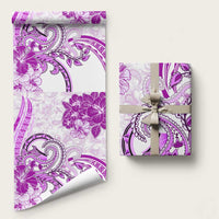 Polynesia Paisley Wrapping Paper Mix Pink Polynesian Pattern - Polynesian Pride