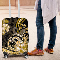 Polynesia Paisley Luggage Cover Mix Gold Polynesian Pattern LT05 Gold - Polynesian Pride