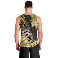 Polynesia Paisley Men Tank Top Mix Gold Polynesian Pattern LT05 - Polynesian Pride