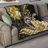 Polynesia Paisley Quilt Mix Gold Polynesian Pattern